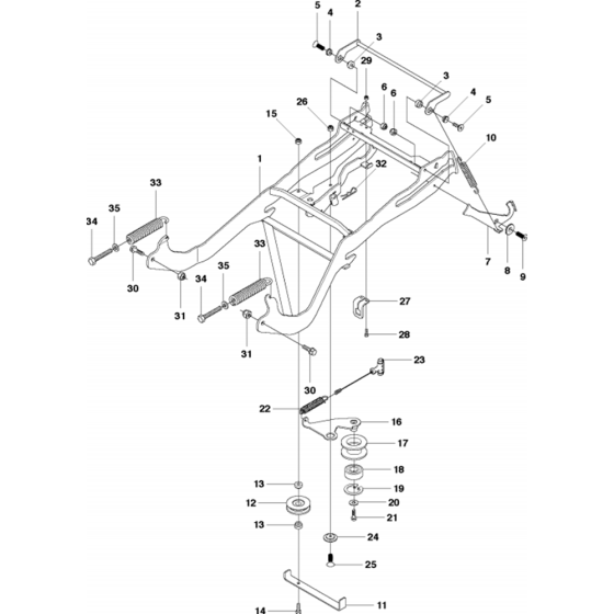 Frame Assembly for PR17 Riders