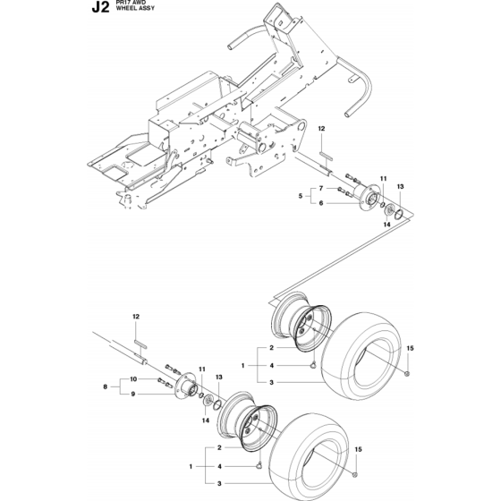Wheels and Tyres Assembly