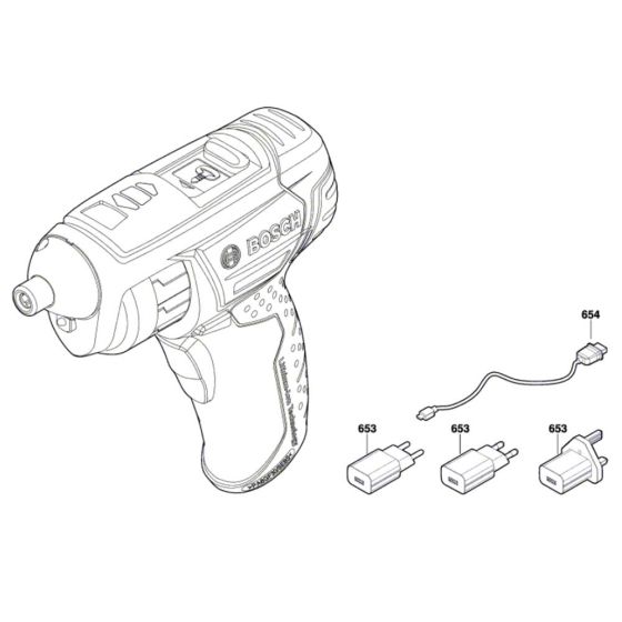 Bosch PSR Select Assembly