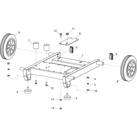 Chassis Assembly for Belle PWX