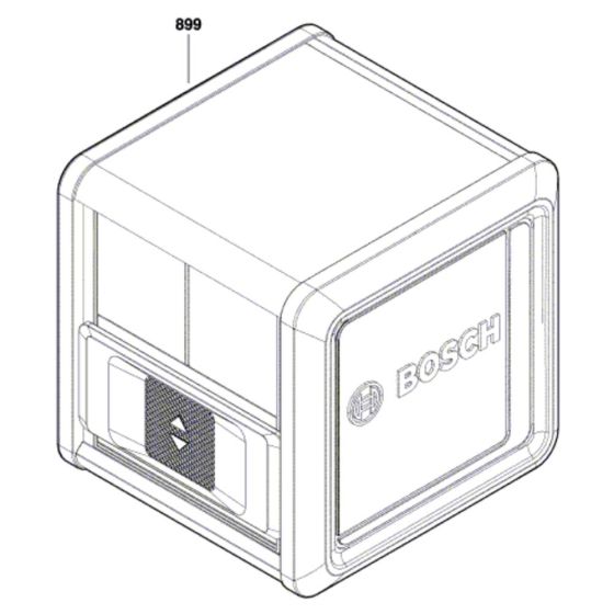 Laser Level Assembly for Bosch