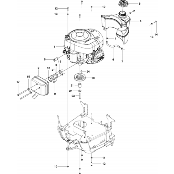 Engine Assembly for R112 C5