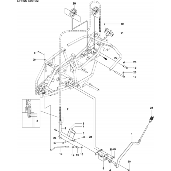 Mower Lift Assembly