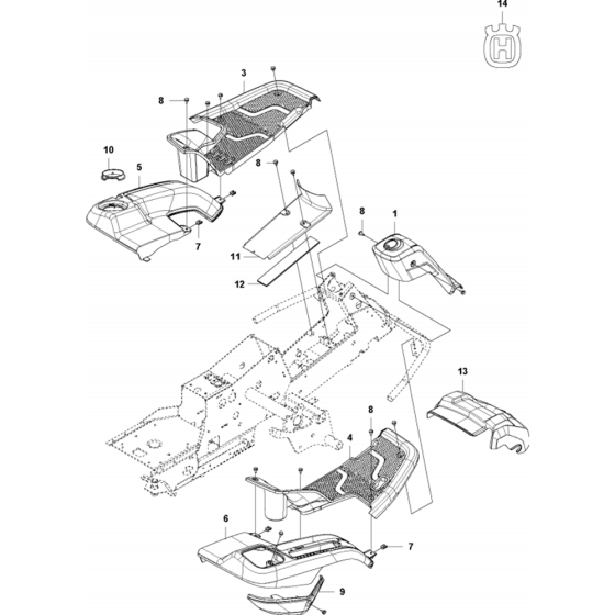 Cover Assembly for R213 C Riders