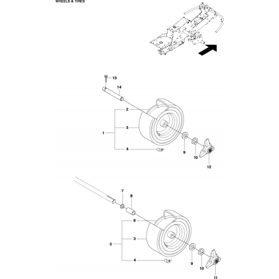 Wheels and Tyres Assembly