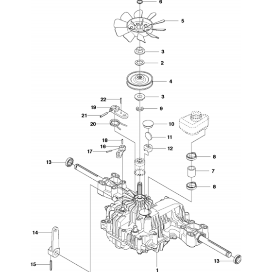 Transmission Assembly for R214 TC