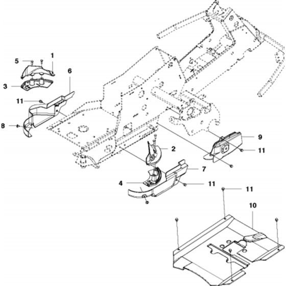 Cover Assembly-1 for R216 AWD