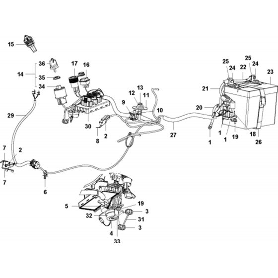 Electrical Assembly for R316 TX