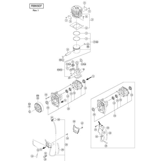 Cylinder & Piston Assembly