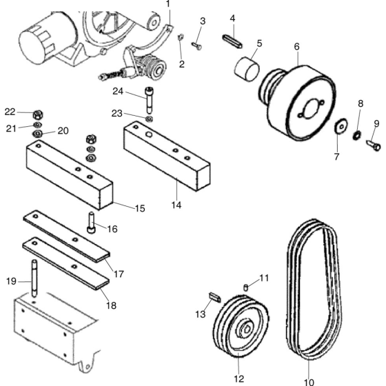 Engine & Drive Kit for Belle