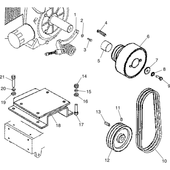 Engine & Drive Kit for Belle