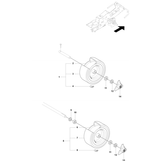 Wheels and Tyres Assembly