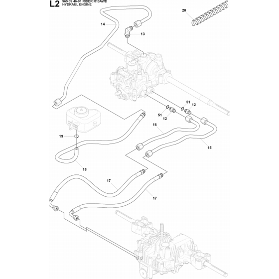 Hydraulic Pump Motor-1 Assembly