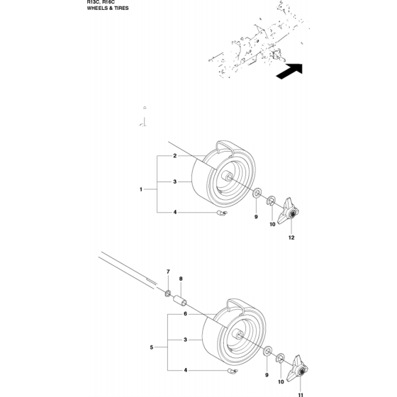 Wheels and Tyres Assembly