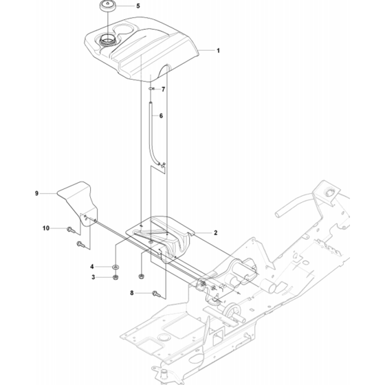 Fuel System for Husqvarna 175