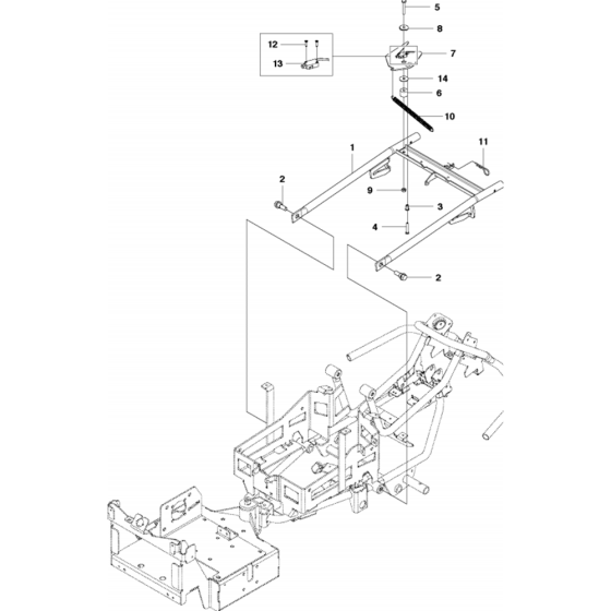 Frame Assembly for Husqvarna