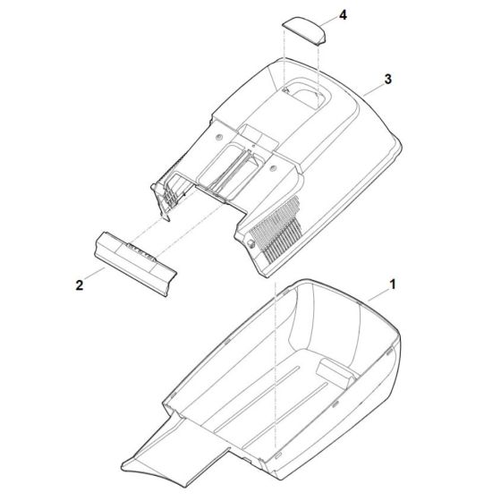 Grass Catcher Bag for Stihl RM 253.2 T Mower
