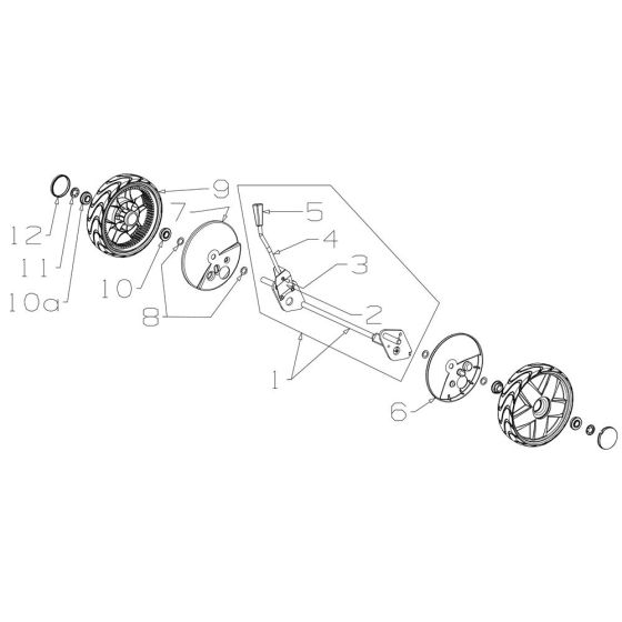 Wheel Assembly for Morrison Mower