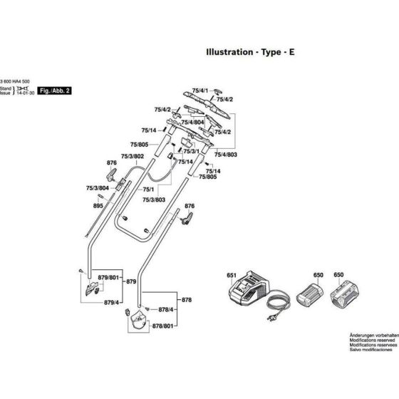 Lawnmower Assembly for Bosch Rotak