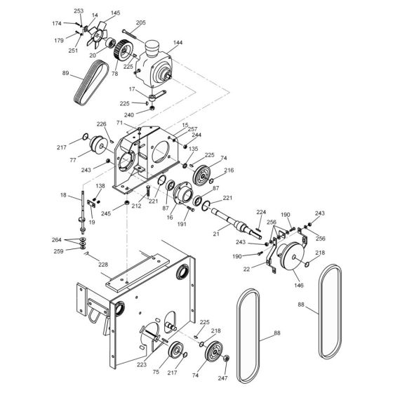 Transmission Assembly for RS800A