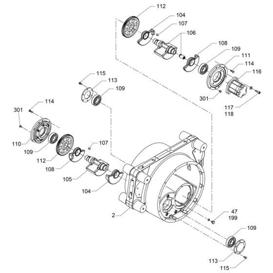 Exciter Assembly for RT820