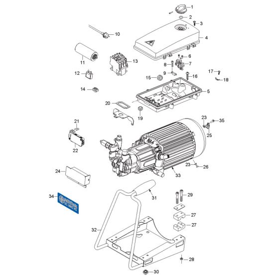 Nilfisk SC UNO 4M-140/620 Assembly