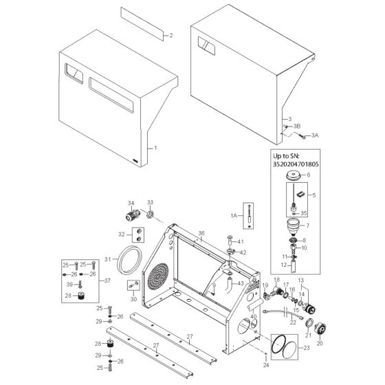 Cabinet Assembly for Nilfisk