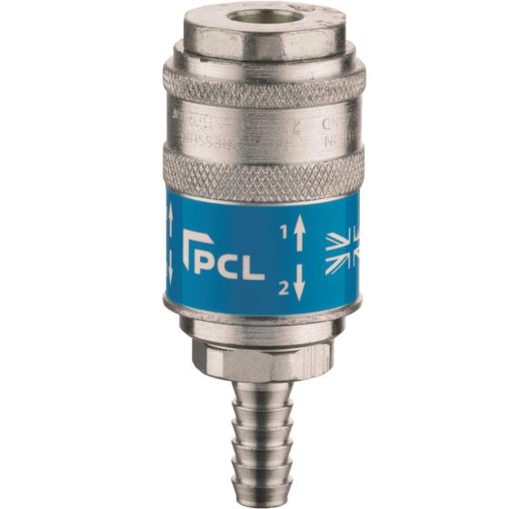 PCL Safeflow Coupling 6.35mm (1/4) I/D Hose Tail - SC21R