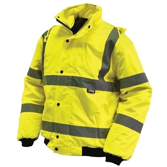 Hi-Vis Bomber Jackets - Yellow