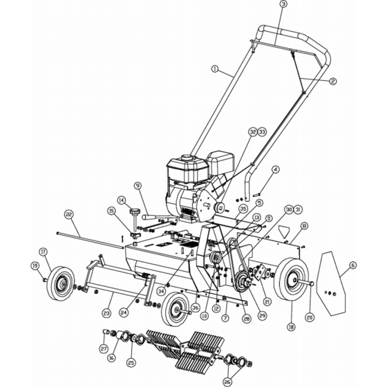 Chassis & Engine Assembly