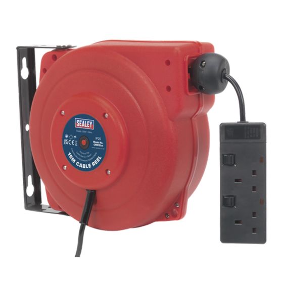 Faithfull System Retractable Cable Reel