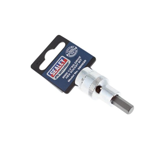 Premier Hex Socket Bit 1/2"Sq Drive 8mm - SEASBH020