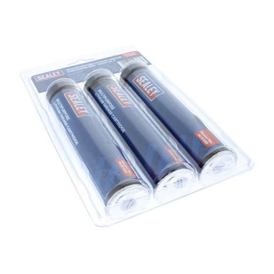 Multipurpose Lithium Grease Cartridge (85g) - Pack of 3