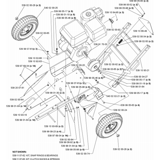 Mower Deck for Husqvarna SG13