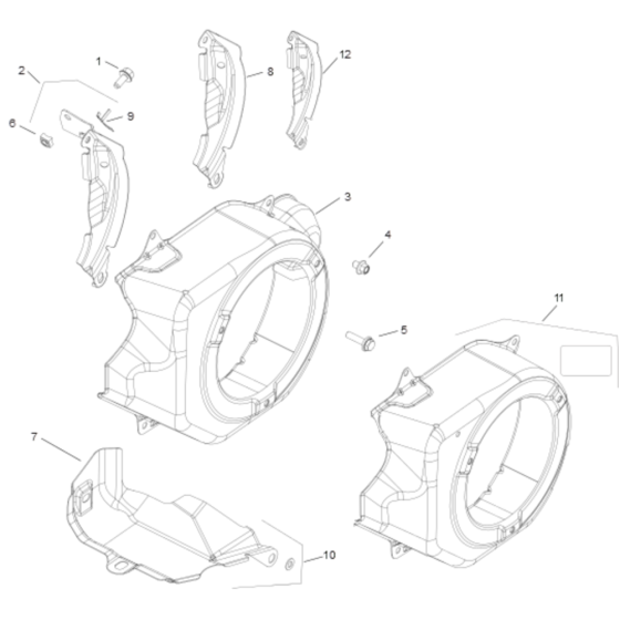 Blower Housing for SH255
