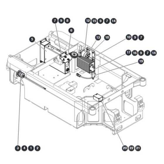 Base Electrical Components for Skyjack SJ16 Access Platforms