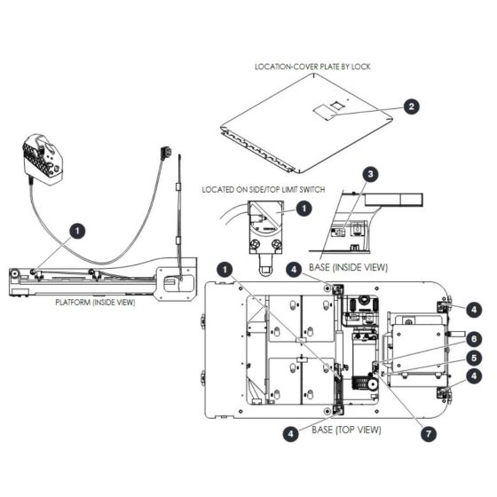 Labels - Miscellaneous for Skyjack SJ16 Access Platforms