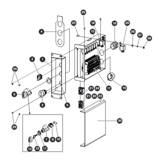 Lower Control Box for Skyjack SJ16 Access Platforms