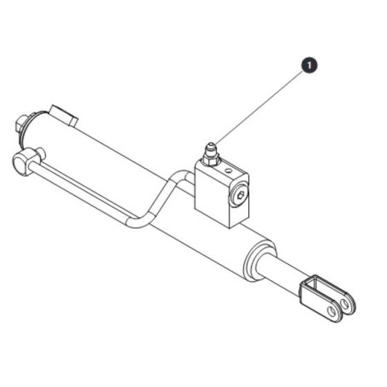 Pothole Cylinder for Skyjack SJ16 Access Platforms