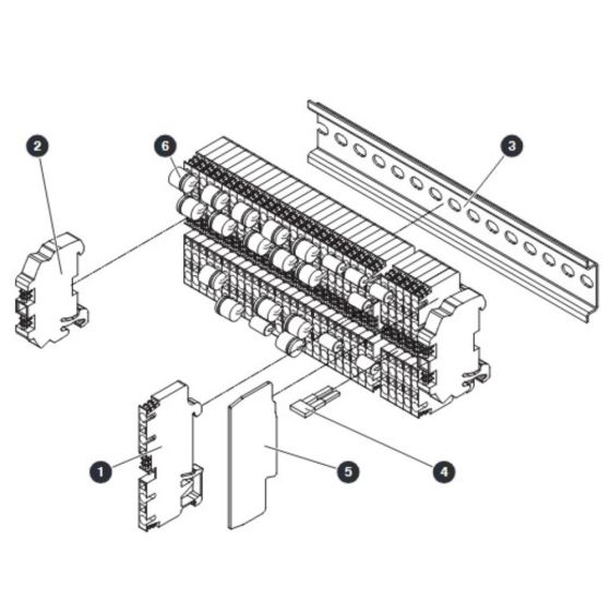 Terminal Strip for Skyjack SJ16 Access Platforms