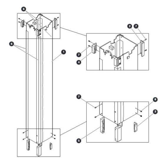 Mast 3 for Skyjack SJ20 E Vertical Mast