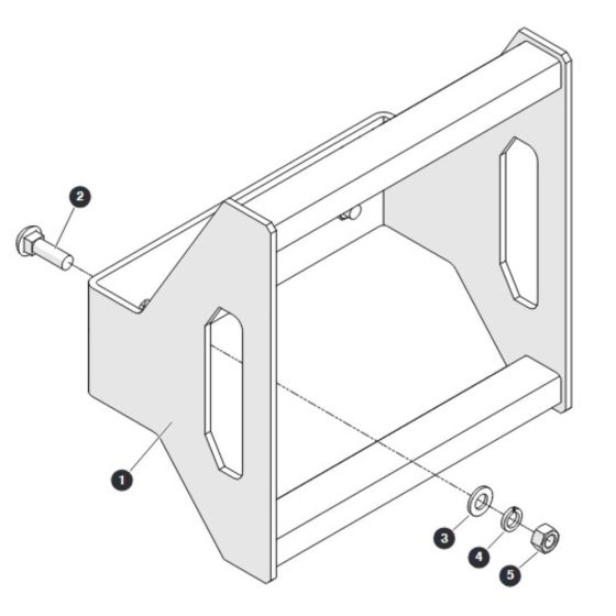 Ladder for Skyjack SJ3013 Micro DC Scissor Lift