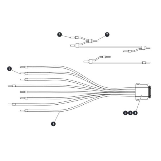 Base Controls Harness for Skyjack SJ3213 Micro DC Scissor Lift