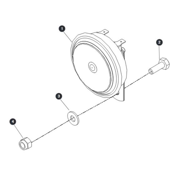 Horn for Skyjack SJ3219 Micro DC Scissor Lift