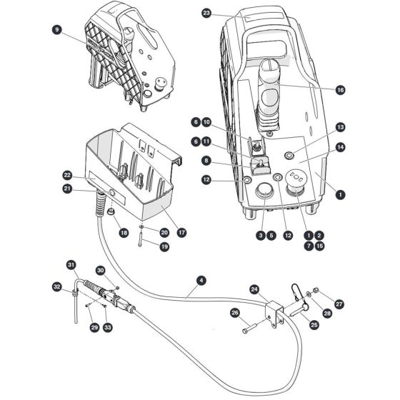 Platform Control Box for Skyjack SJ3219 Micro DC Scissor Lift