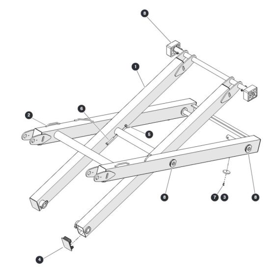 Top Level for Skyjack SJ3219 Micro DC Scissor Lift