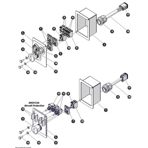 Base Control - Metal Box for Skyjack SJ3220 DC Scissor Lift