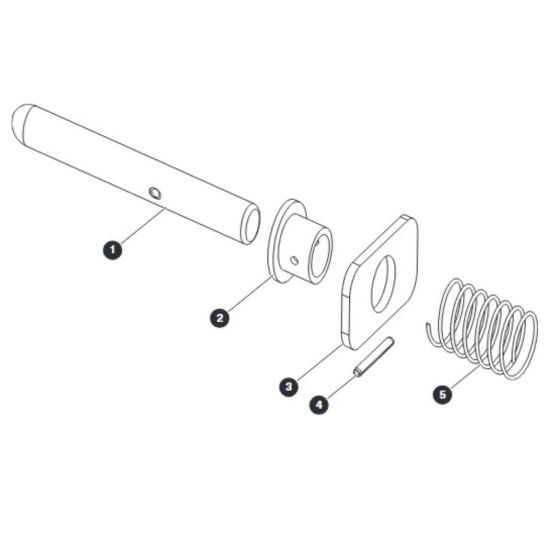 Gate Latch for Skyjack SJ3220 DC Scissor Lift