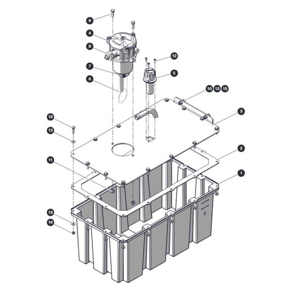 Hydraulic Tank for Skyjack SJ3220 DC Scissor Lift