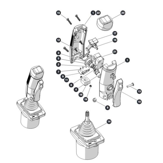 Joystick for Skyjack SJ3220 DC Scissor Lift
